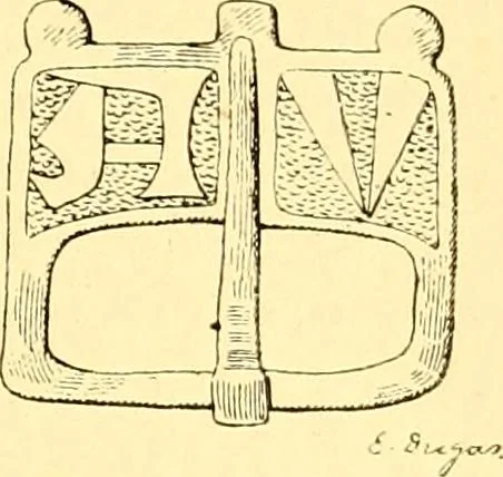 An illustration from Manuel d'archeologie francaise depuis les temps mérovingiens jusqu'à la renaissance .., 1902, leaf 322