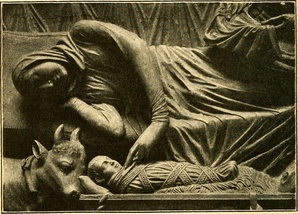 An illustration from Manuel d'archeologie francaise depuis les temps mérovingiens jusqu'à la renaissance .., 1902, leaf 331