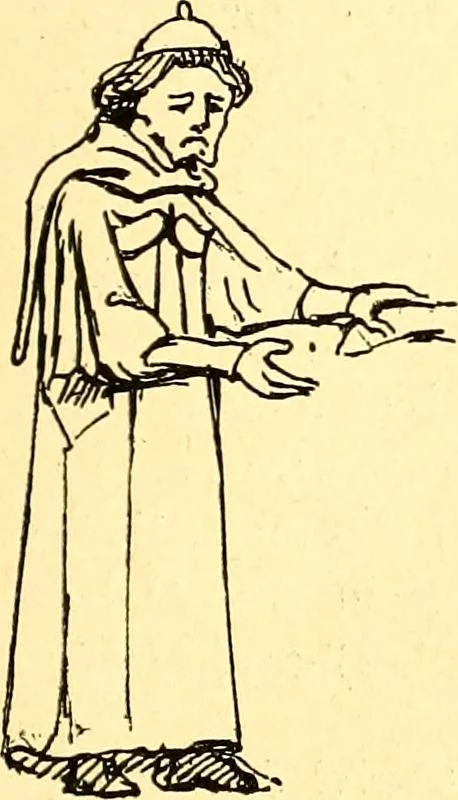 An illustration from Manuel d'archeologie francaise depuis les temps mérovingiens jusqu'à la renaissance .., 1902, leaf 344