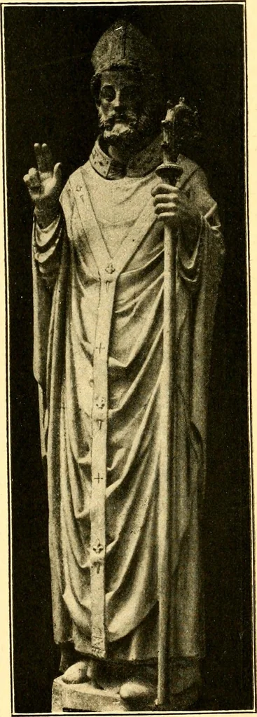 An illustration from Manuel d'archeologie francaise depuis les temps mérovingiens jusqu'à la renaissance .., 1902, leaf 378