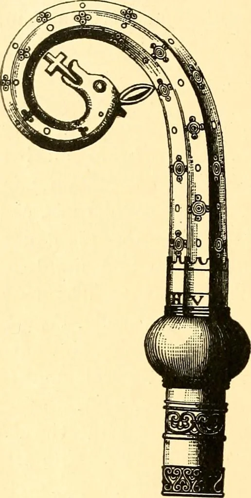 An illustration from Manuel d'archeologie francaise depuis les temps mérovingiens jusqu'à la renaissance .., 1902, leaf 389