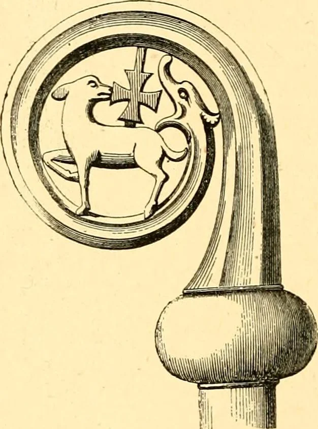 An illustration from Manuel d'archeologie francaise depuis les temps mérovingiens jusqu'à la renaissance .., 1902, leaf 391
