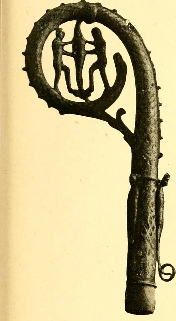 An illustration from Manuel d'archeologie francaise depuis les temps mérovingiens jusqu'à la renaissance .., 1902, leaf 394