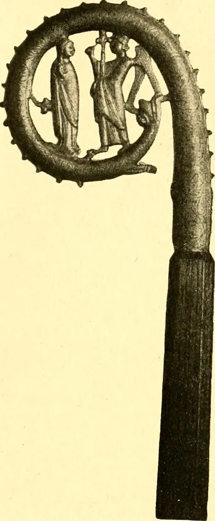 An illustration from Manuel d'archeologie francaise depuis les temps mérovingiens jusqu'à la renaissance .., 1902, leaf 394