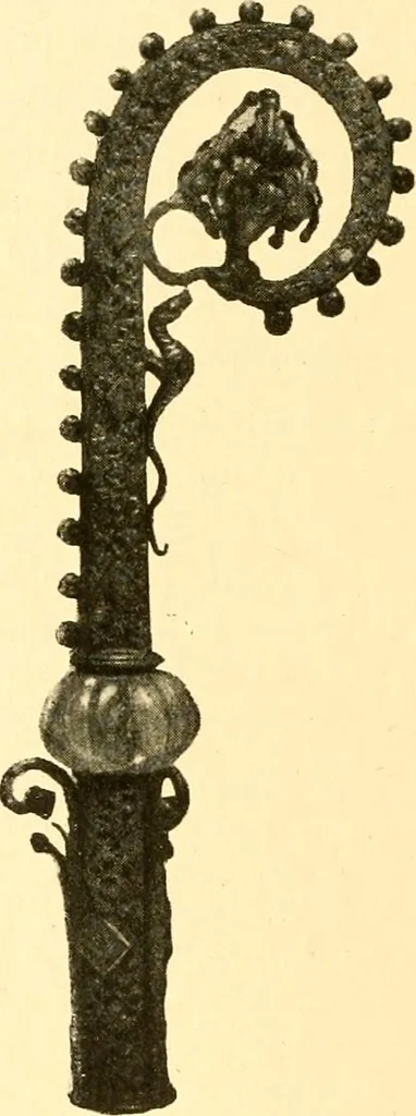 An illustration from Manuel d'archeologie francaise depuis les temps mérovingiens jusqu'à la renaissance .., 1902, leaf 397