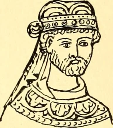 An illustration from Manuel d'archeologie francaise depuis les temps mérovingiens jusqu'à la renaissance .., 1902, leaf 406