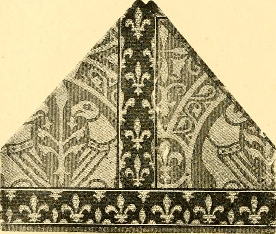An illustration from Manuel d'archeologie francaise depuis les temps mérovingiens jusqu'à la renaissance .., 1902, leaf 415