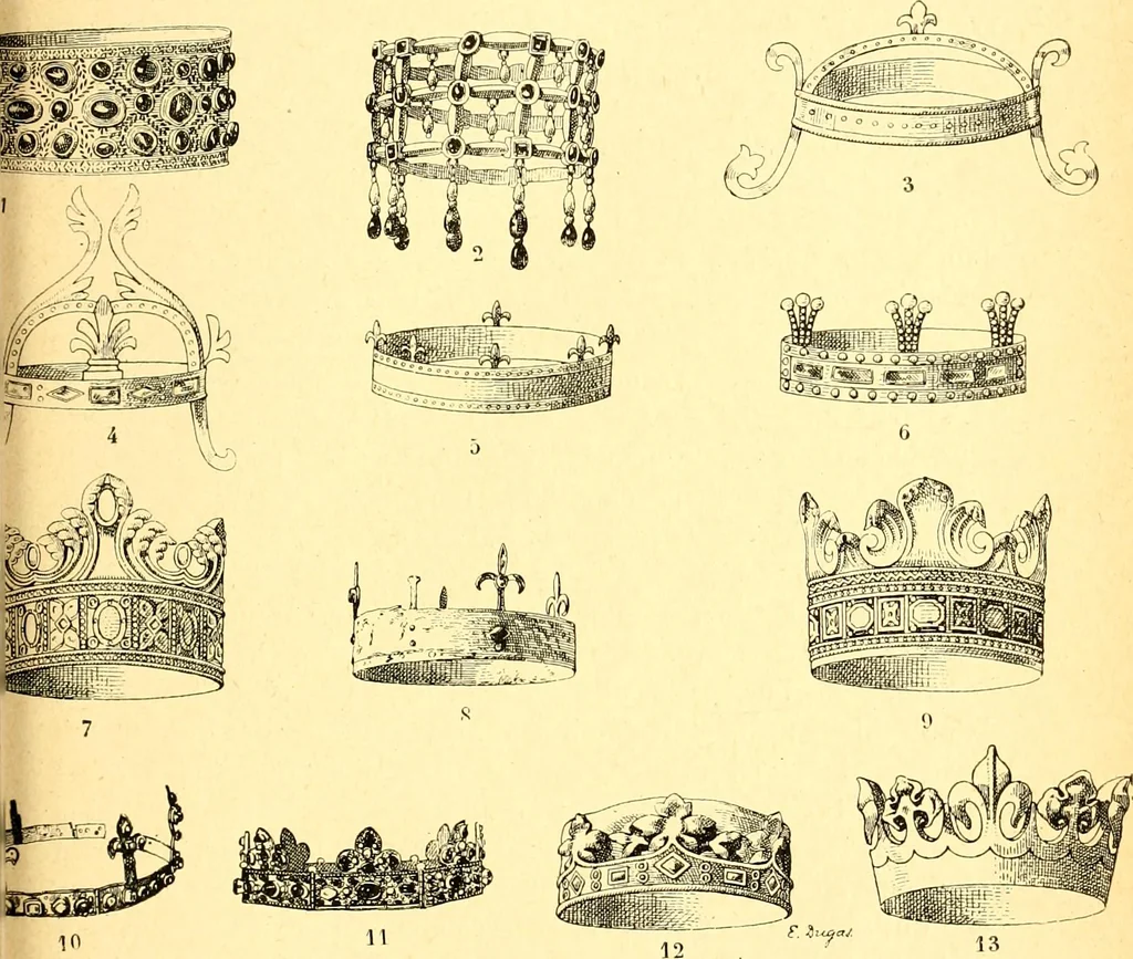 An illustration from Manuel d'archeologie francaise depuis les temps mérovingiens jusqu'à la renaissance .., 1902, leaf 432