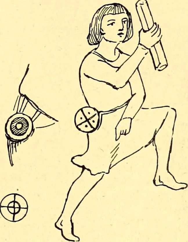 An illustration from Manuel d'archeologie francaise depuis les temps mérovingiens jusqu'à la renaissance .., 1902, leaf 452