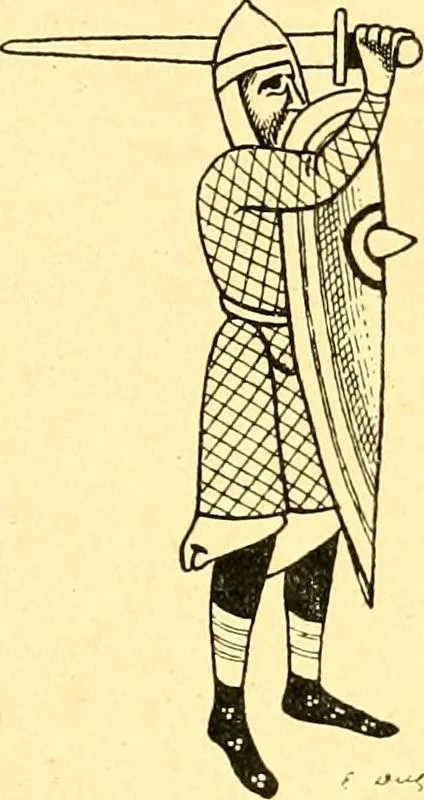 An illustration from Manuel d'archeologie francaise depuis les temps mérovingiens jusqu'à la renaissance .., 1902, leaf 492