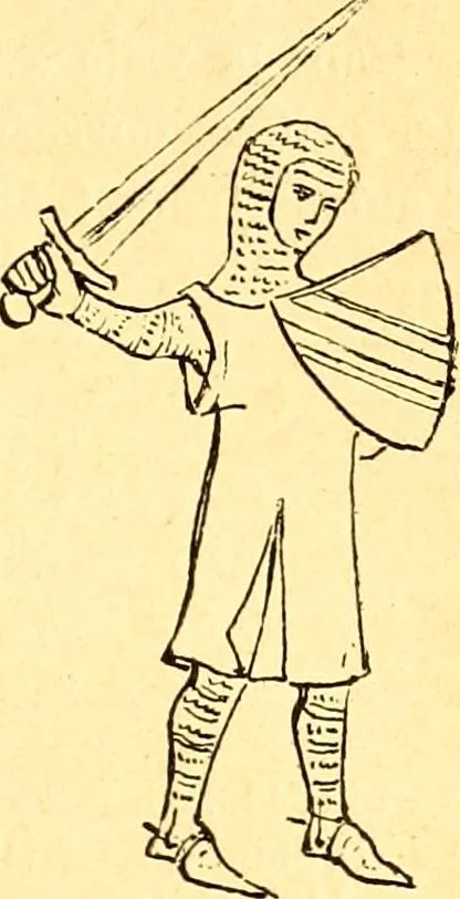 An illustration from Manuel d'archeologie francaise depuis les temps mérovingiens jusqu'à la renaissance .., 1902, leaf 506