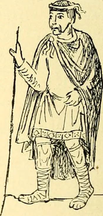 An illustration from Manuel d'archeologie francaise depuis les temps mérovingiens jusqu'à la renaissance .., 1902, leaf 51