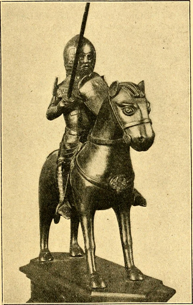 An illustration from Manuel d'archeologie francaise depuis les temps mérovingiens jusqu'à la renaissance .., 1902, leaf 512