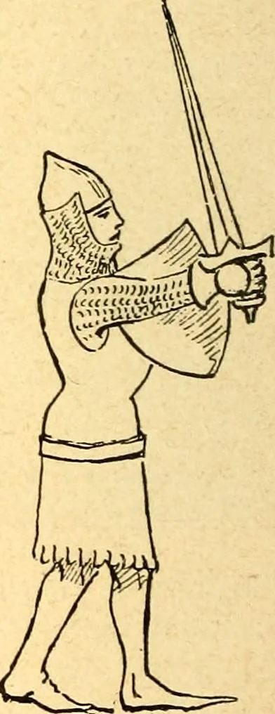 An illustration from Manuel d'archeologie francaise depuis les temps mérovingiens jusqu'à la renaissance .., 1902, leaf 517