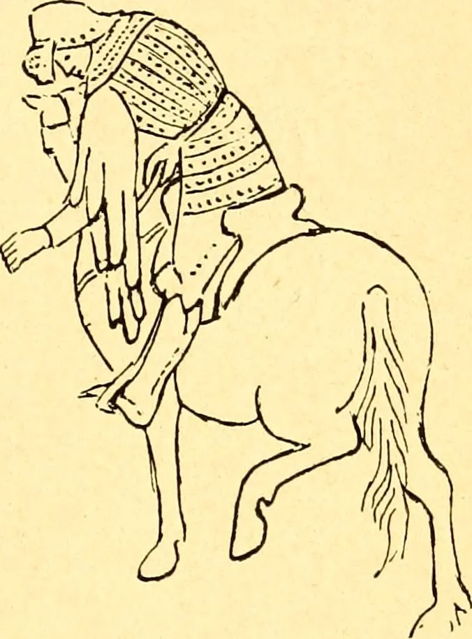 An illustration from Manuel d'archeologie francaise depuis les temps mérovingiens jusqu'à la renaissance .., 1902, leaf 518