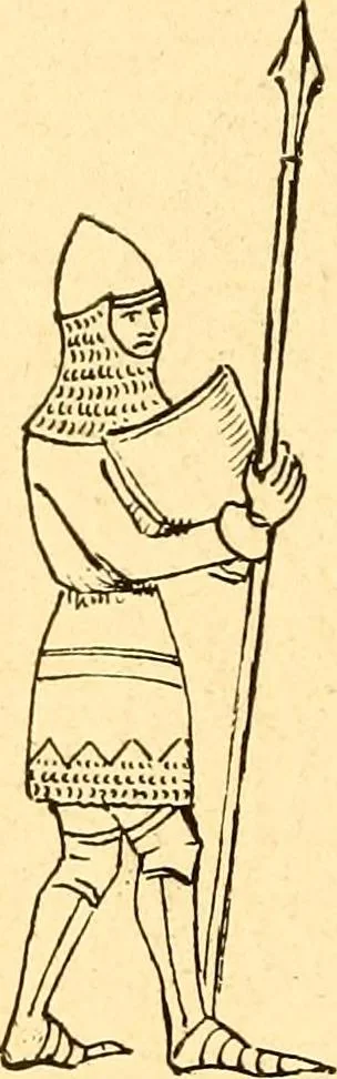 An illustration from Manuel d'archeologie francaise depuis les temps mérovingiens jusqu'à la renaissance .., 1902, leaf 519