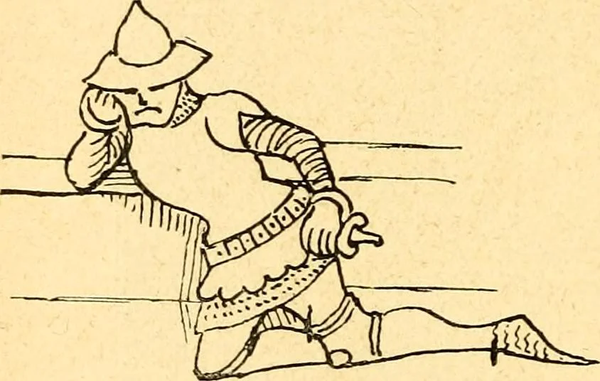 An illustration from Manuel d'archeologie francaise depuis les temps mérovingiens jusqu'à la renaissance .., 1902, leaf 521