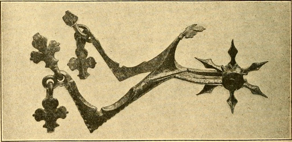 An illustration from Manuel d'archeologie francaise depuis les temps mérovingiens jusqu'à la renaissance .., 1902, leaf 535