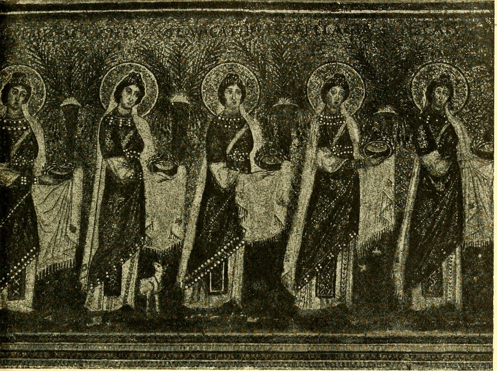 An illustration from Manuel d'archeologie francaise depuis les temps mérovingiens jusqu'à la renaissance .., 1902, leaf 54
