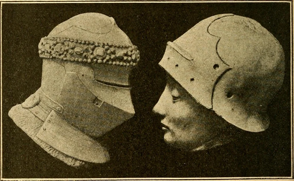 An illustration from Manuel d'archeologie francaise depuis les temps mérovingiens jusqu'à la renaissance .., 1902, leaf 549