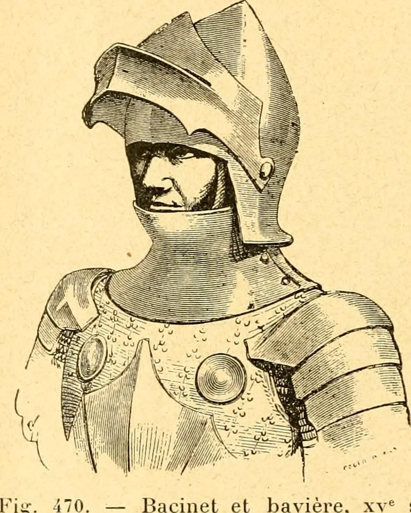 An illustration from Manuel d'archeologie francaise depuis les temps mérovingiens jusqu'à la renaissance .., 1902, leaf 551