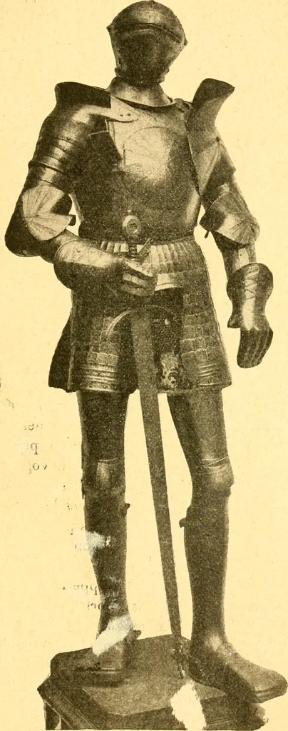 An illustration from Manuel d'archeologie francaise depuis les temps mérovingiens jusqu'à la renaissance .., 1902, leaf 552