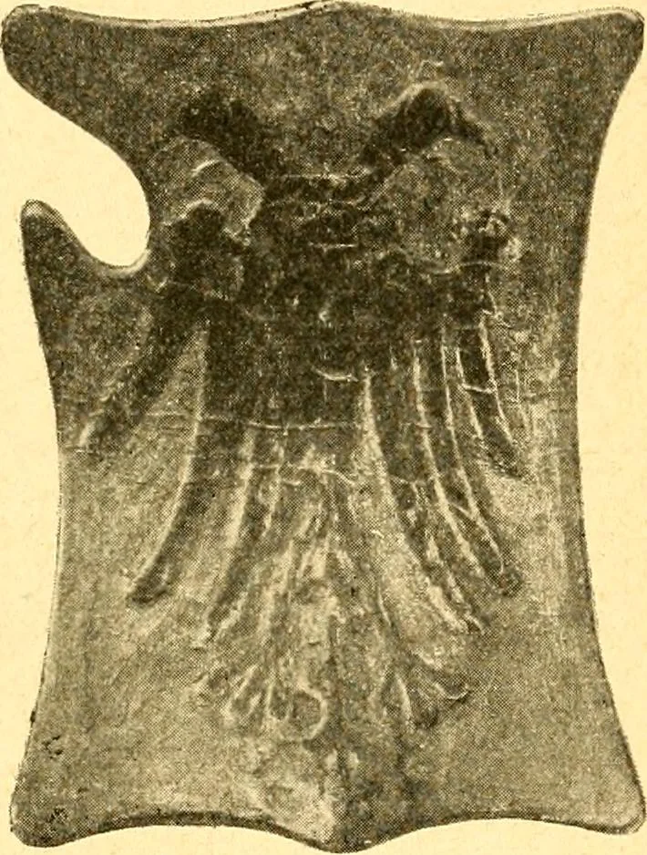 An illustration from Manuel d'archeologie francaise depuis les temps mérovingiens jusqu'à la renaissance .., 1902, leaf 554
