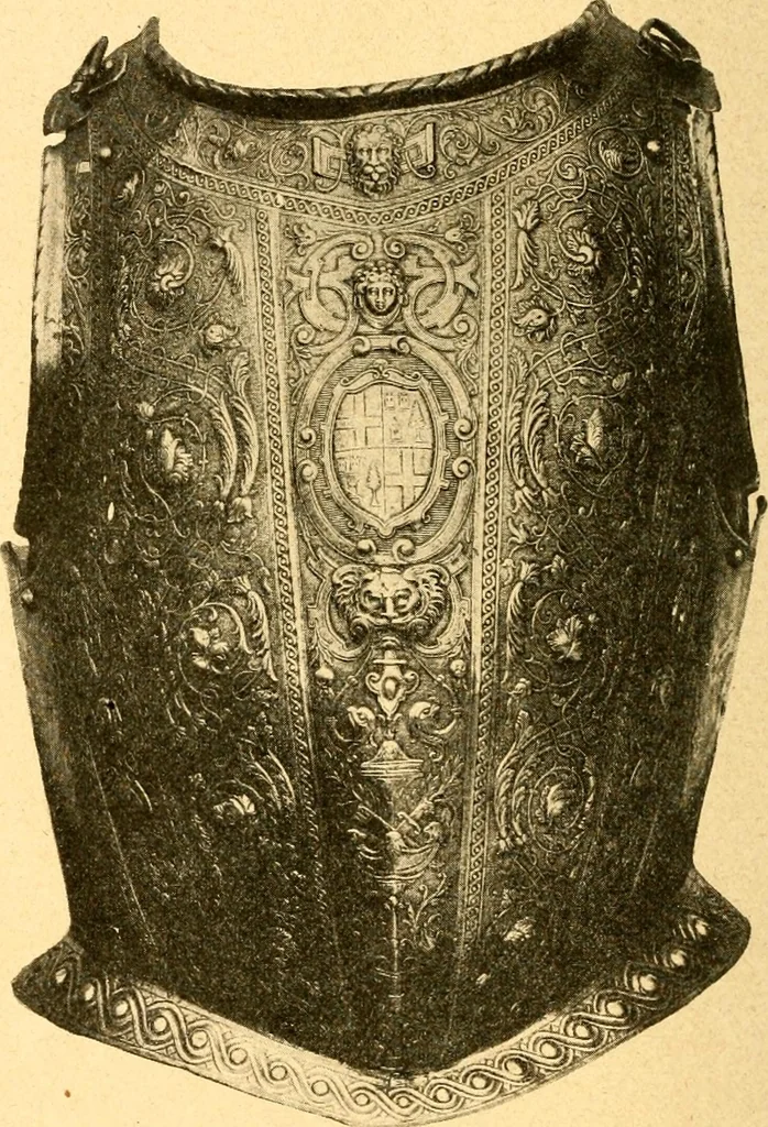 An illustration from Manuel d'archeologie francaise depuis les temps mérovingiens jusqu'à la renaissance .., 1902, leaf 559