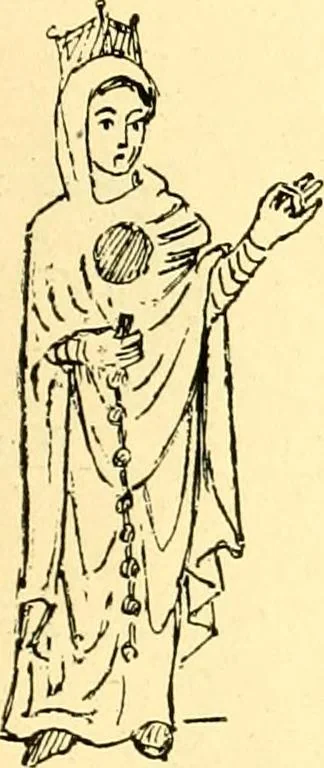 An illustration from Manuel d'archeologie francaise depuis les temps mérovingiens jusqu'à la renaissance .., 1902, leaf 56