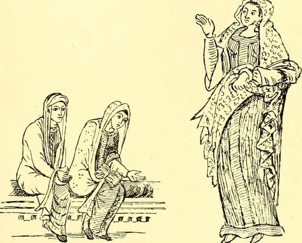 An illustration from Manuel d'archeologie francaise depuis les temps mérovingiens jusqu'à la renaissance .., 1902, leaf 56