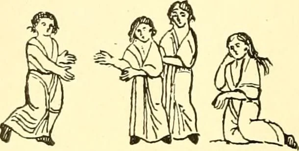 An illustration from Manuel d'archeologie francaise depuis les temps mérovingiens jusqu'à la renaissance .., 1902, leaf 57