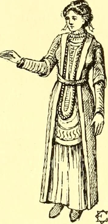 An illustration from Manuel d'archeologie francaise depuis les temps mérovingiens jusqu'à la renaissance .., 1902, leaf 58