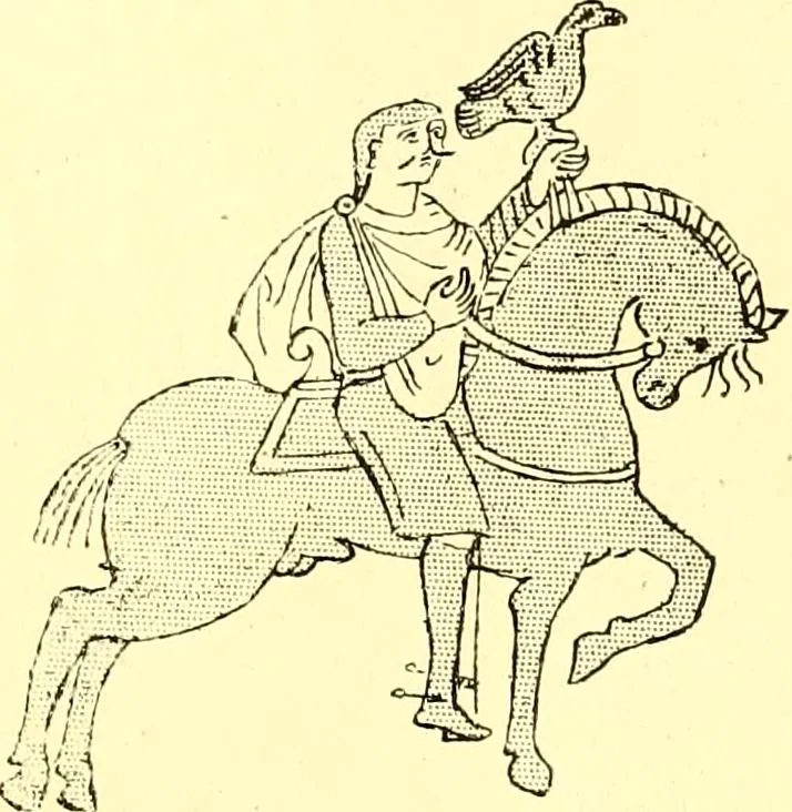 An illustration from Manuel d'archeologie francaise depuis les temps mérovingiens jusqu'à la renaissance .., 1902, leaf 64