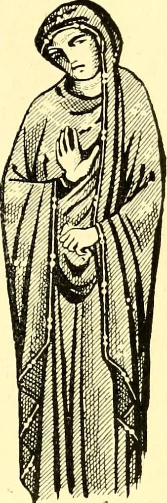 An illustration from Manuel d'archeologie francaise depuis les temps mérovingiens jusqu'à la renaissance .., 1902, leaf 66