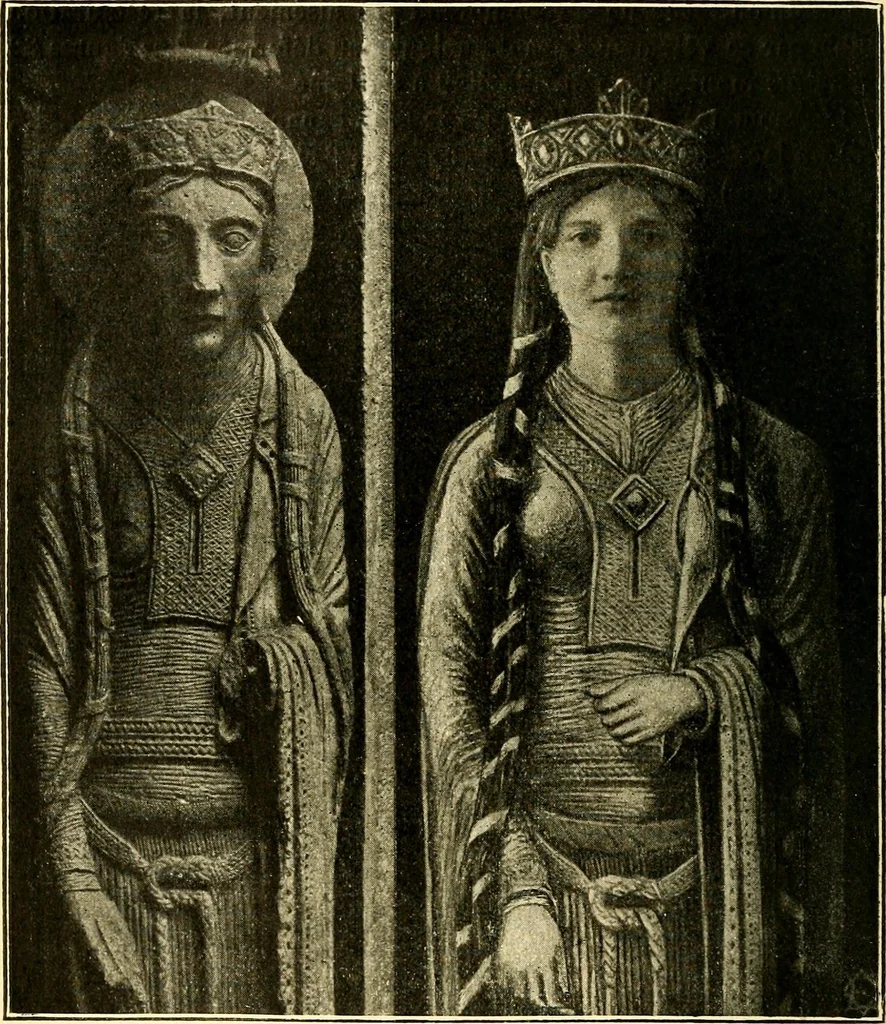 An illustration from Manuel d'archeologie francaise depuis les temps mérovingiens jusqu'à la renaissance .., 1902, leaf 69