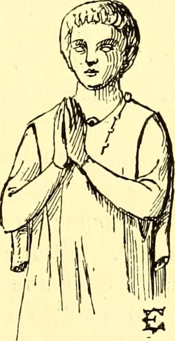 An illustration from Manuel d'archeologie francaise depuis les temps mérovingiens jusqu'à la renaissance .., 1902, leaf 82