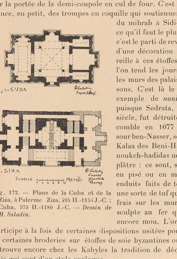 An illustration from Manuel d'art musulman, 1907, leaf 268