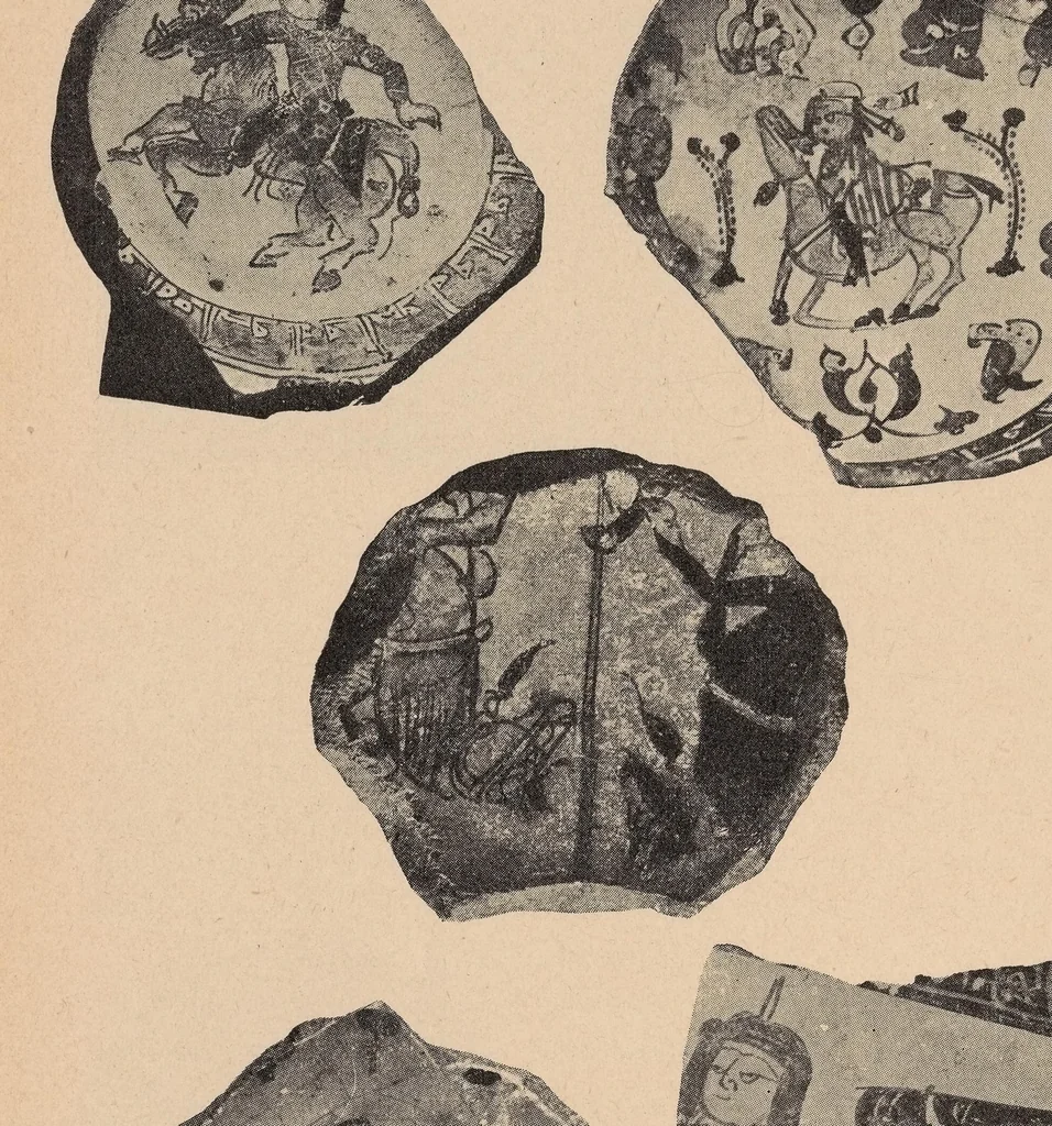 An illustration from Manuel d'art musulman, 1907, leaf 354