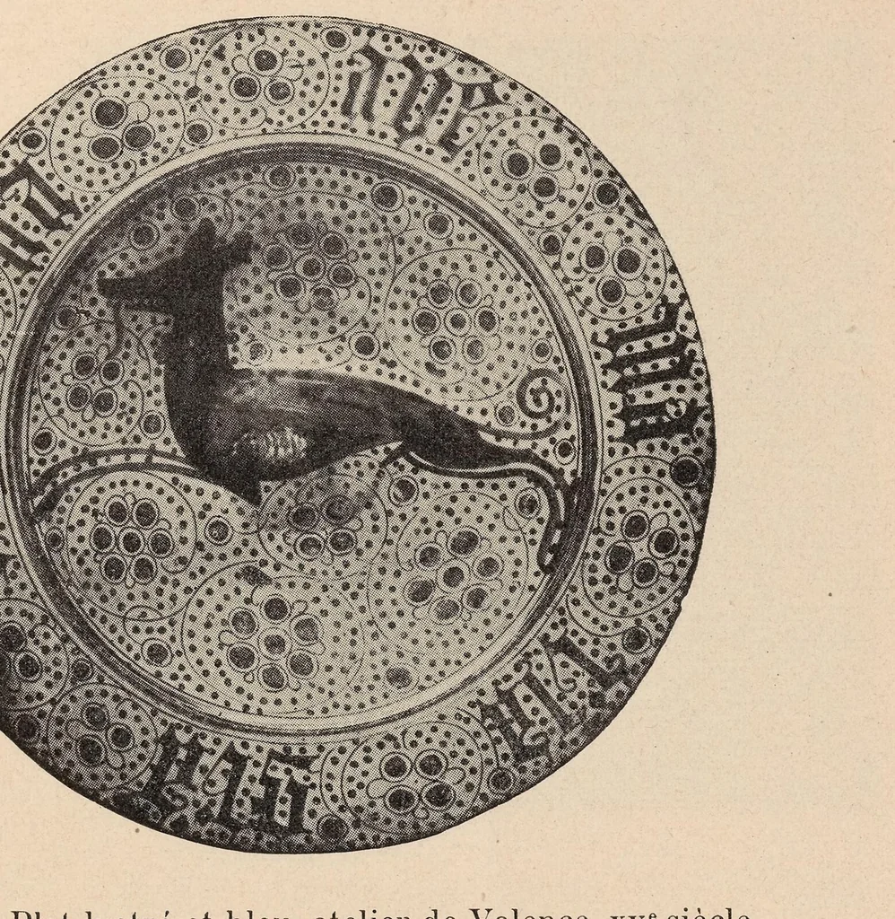 An illustration from Manuel d'art musulman, 1907, leaf 415
