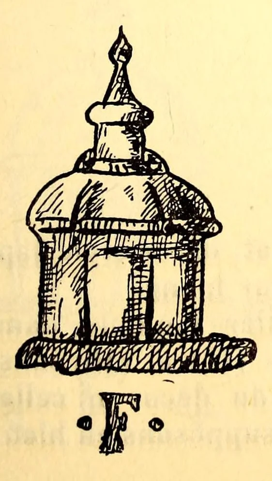 An illustration from Manuel de l'amateur de porcelaines manufactures européennes (France exceptée) : suivi du Répertoire alphabétique et systématique de toutes les marques connues, 1914, leaf 395