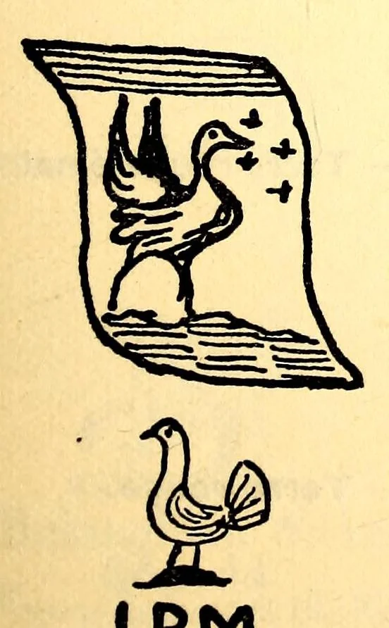 An illustration from Manuel de l'amateur de porcelaines manufactures européennes (France exceptée) : suivi du Répertoire alphabétique et systématique de toutes les marques connues, 1914, leaf 173