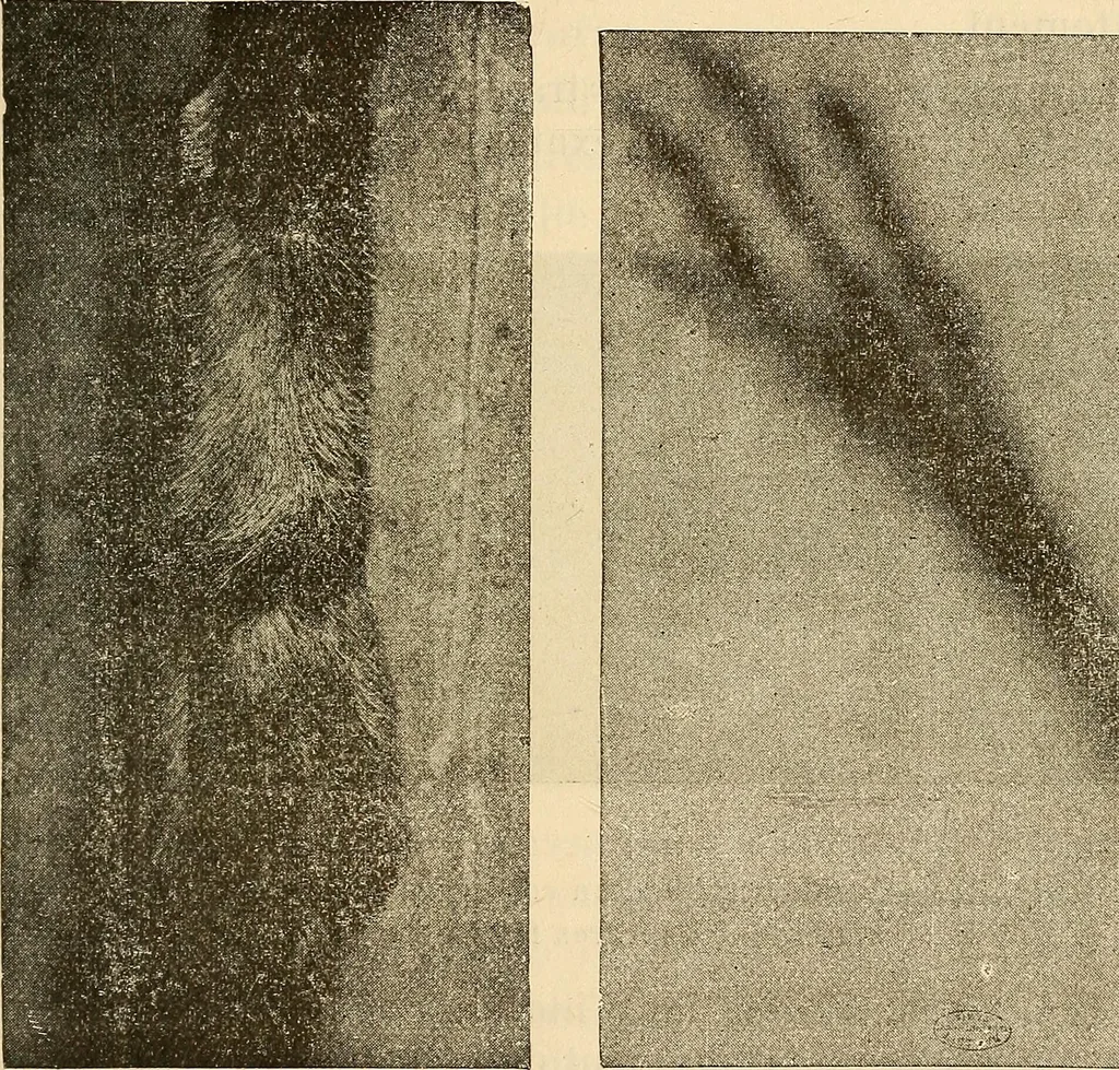 An illustration from Manuel de radioscopie et de radiographie par l'emploi des rayons X, 1900, leaf 76