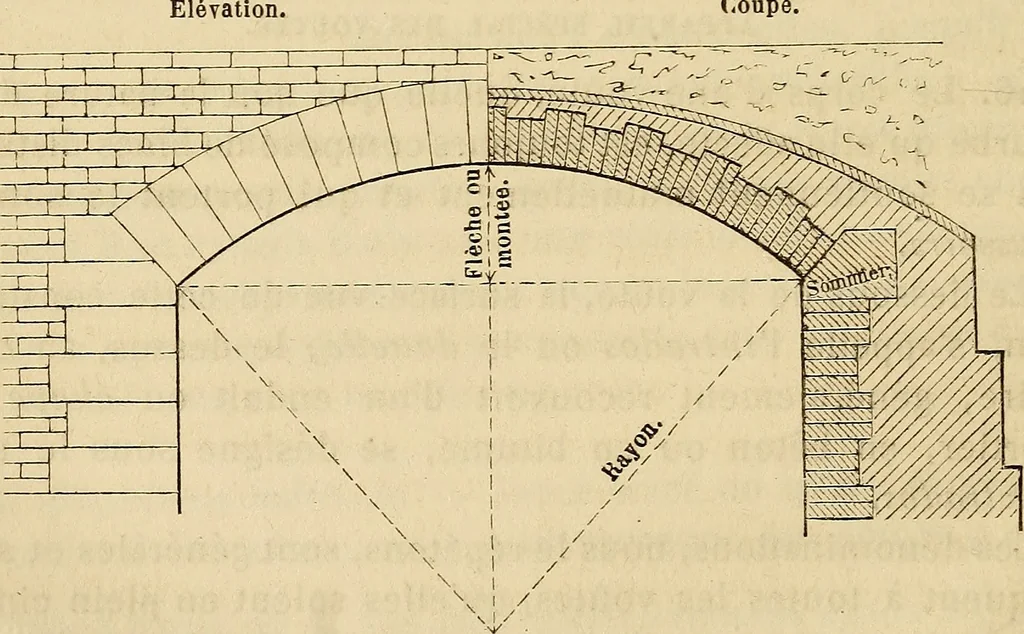 An illustration from Manuel du conducteur des ponts et chausseâes : d'apráes le dernier programme officiel des examens d'admission, 1873, leaf 121