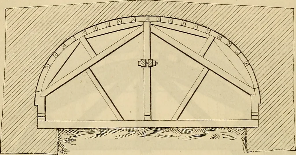 An illustration from Manuel du conducteur des ponts et chausseâes : d'apráes le dernier programme officiel des examens d'admission, 1873, leaf 141
