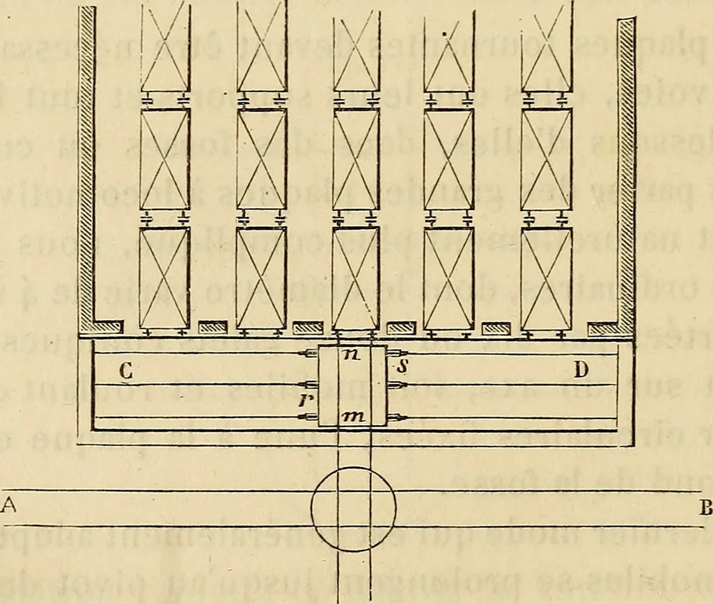An illustration from Manuel du conducteur des ponts et chausseâes : d'apráes le dernier programme officiel des examens d'admission, 1873, leaf 201