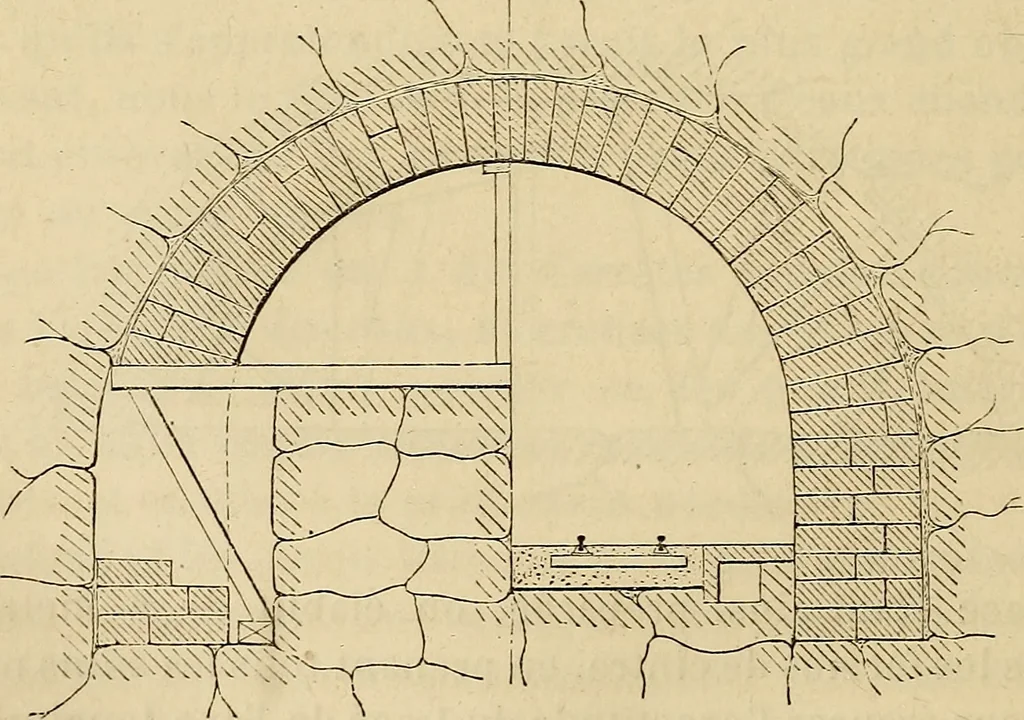 An illustration from Manuel du conducteur des ponts et chausseâes : d'apráes le dernier programme officiel des examens d'admission, 1873, leaf 215