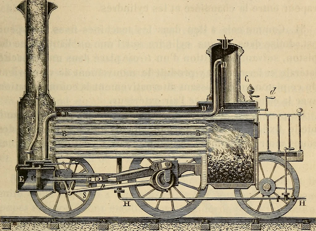 An illustration from Manuel du conducteur des ponts et chausseâes : d'apráes le dernier programme officiel des examens d'admission, 1873, leaf 220