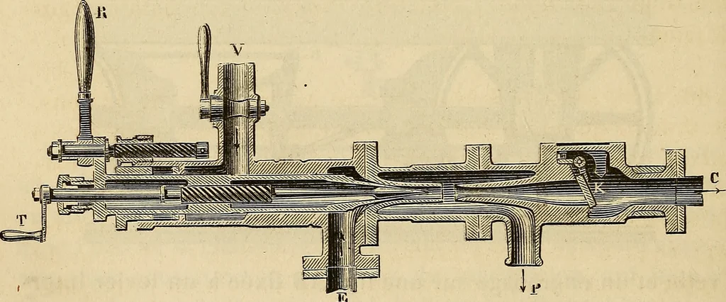 An illustration from Manuel du conducteur des ponts et chausseâes : d'apráes le dernier programme officiel des examens d'admission, 1873, leaf 225