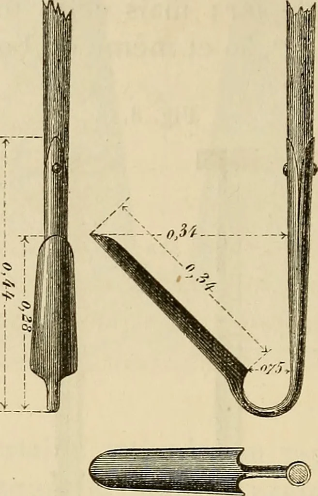 An illustration from Manuel du conducteur des ponts et chausseâes : d'apráes le dernier programme officiel des examens d'admission, 1873, leaf 277