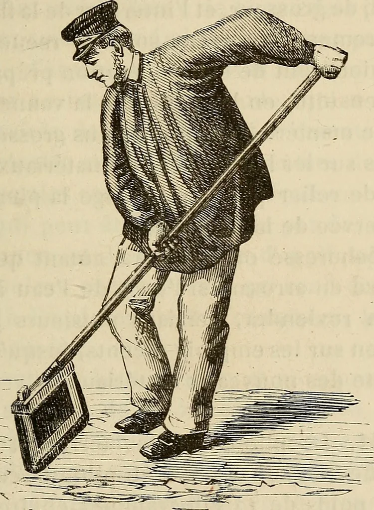An illustration from Manuel du conducteur des ponts et chausseâes : d'apráes le dernier programme officiel des examens d'admission, 1873, leaf 74